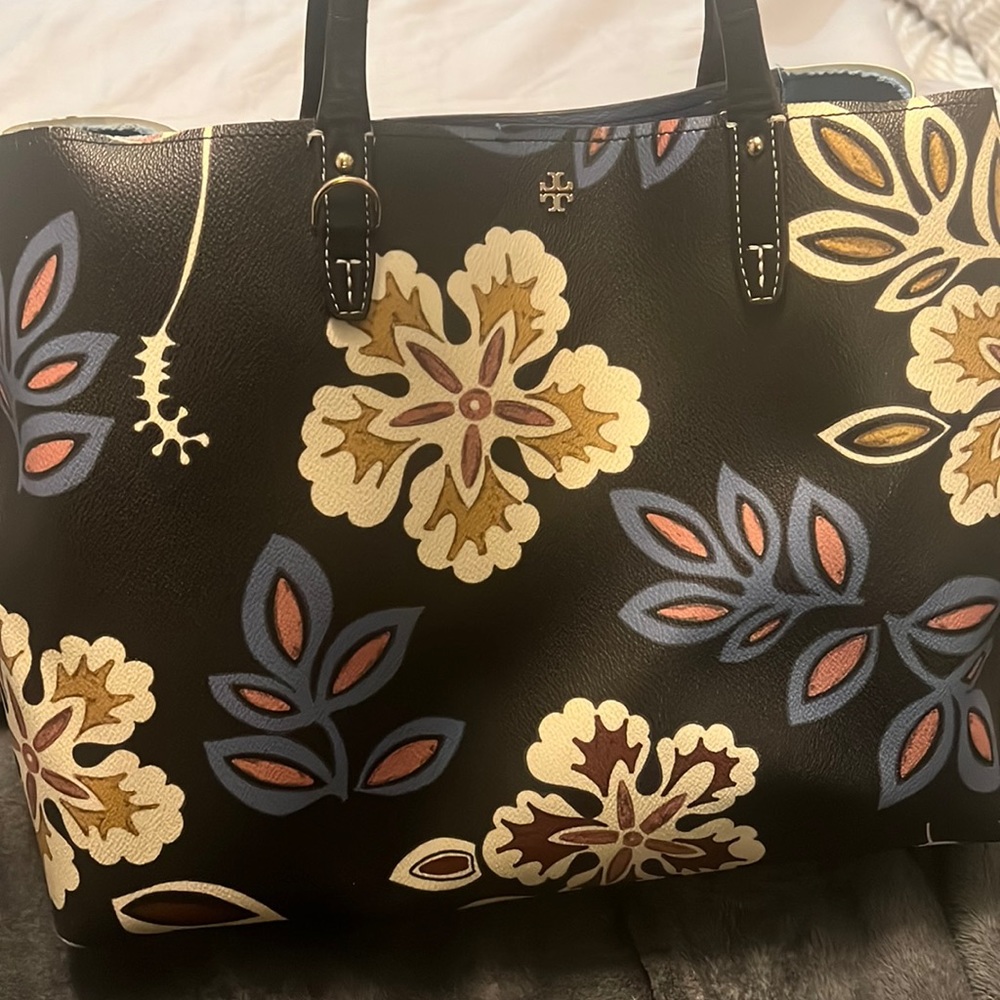 Tory Burch Tote Bag and Wallet.